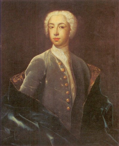 Retrato de Fedor Osterman (1723-1804) de Johann Balthasar Frankart