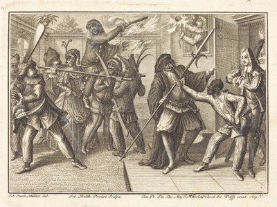 O capitão recupera sua liberdade de Johann Balthasar Probst after Johann Jacob Schübler