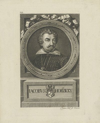 Retrato de Jakub Horcicky de Teplice 1575-1622. de Johann Balzer