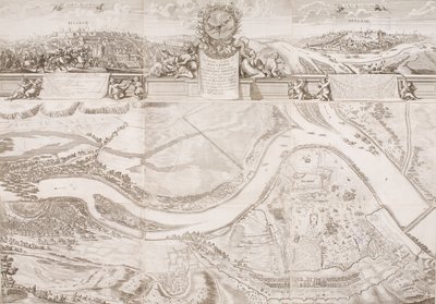 Fortaleza e Cidade de Belgrado de Johann Baptist Gumpp