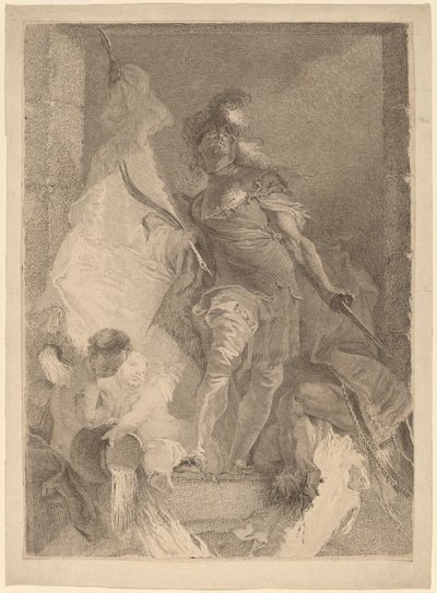 Saint-Florian de Johann Beheim after Franz Anton Maulbertsch