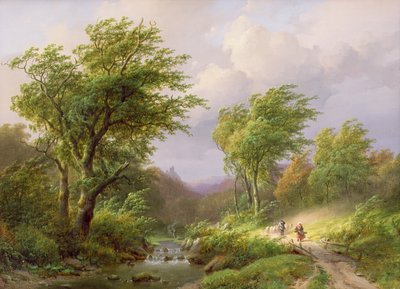 Uma brisa do dia de verão de Johann Bernard Klombeck