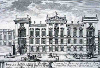 O Palácio do Conde John Wenceslas, Praga, de 