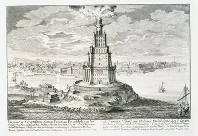 Os faros de Alexandria, placa 9 de 