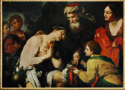 O regresso do filho pródigo (pintura sobre tela) de Johann Carl (1632-98) Loth