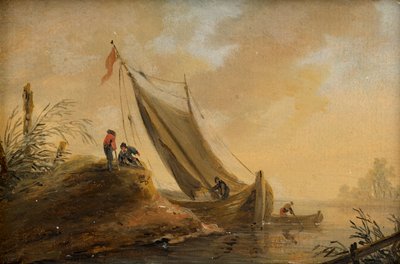 Seascape de Johann Christian Brand