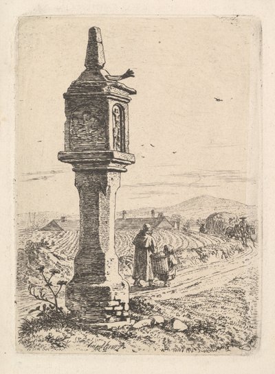 Memorial Column with an Iron Hand, 1811. de Johann Christian Erhard