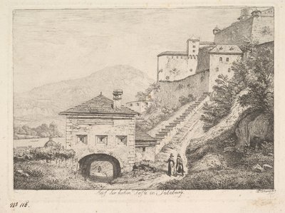 O Alto Férias em Salzburgo, 1819. de Johann Christian Erhard