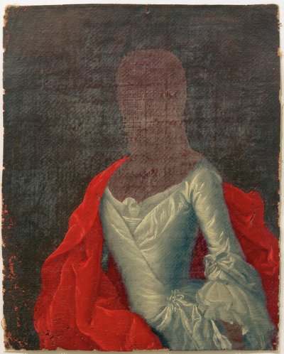 Estudo do traje de uma senhora de Johann Christian Fiedler
