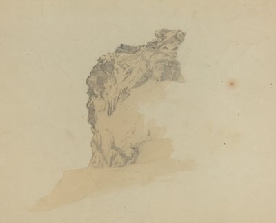 Estudo de falésias de Johann Christian Heerdt