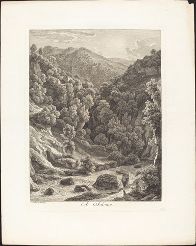 A Subiaco de Johann Christian Reinhart