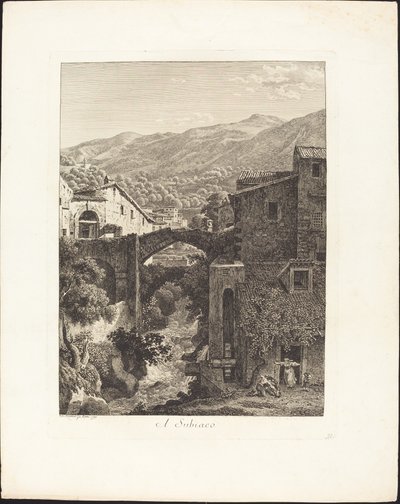 A Subiaco de Johann Christian Reinhart