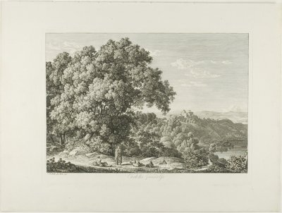 Castelo de Gandolfo de Johann Christian Reinhart
