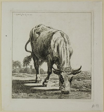 Beber Vaca, de Die Zweite Thiernahme de Johann Christian Reinhart