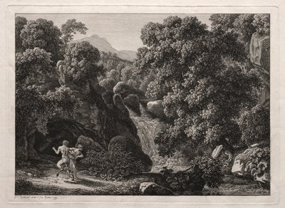 Paisagem Heroica: O Sátiro e a Ninfa de Johann Christian Reinhart