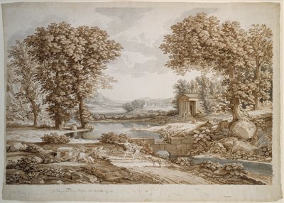 Paisagem heróica de Johann Christian Reinhart