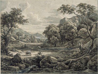 Paisagem ideal de Johann Christian Reinhart
