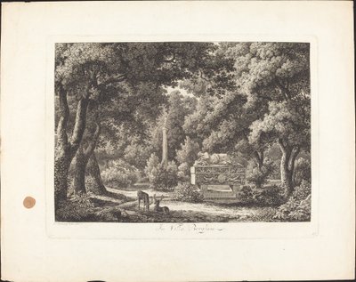 Na vila Borghese de Johann Christian Reinhart