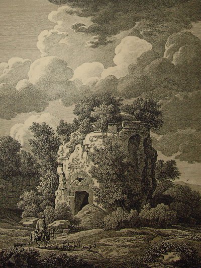 J C Reinhart Túmulo Falerium 1796 de Johann Christian Reinhart