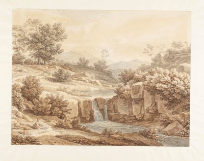 Paisagem de Johann Christian Reinhart