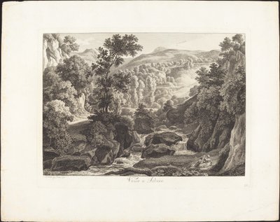 Perto de Subiaco de Johann Christian Reinhart