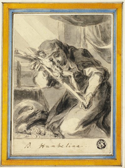 Beata Humbelina com Crucifixo de Johann Christoph Lischka