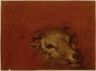 Cabeça de cabra de Johann Conrad Seekatz