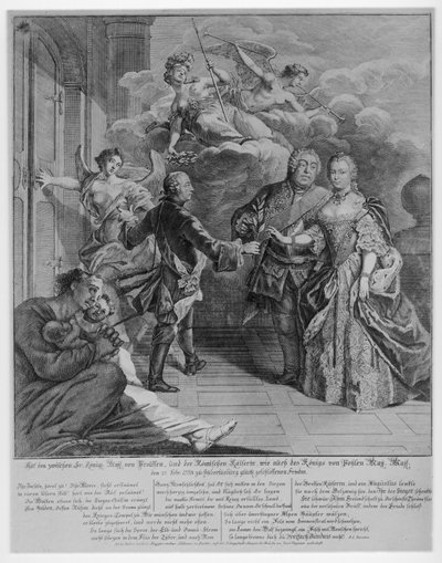 1763 quietude de Hubertusburg de Johann David Schleuen