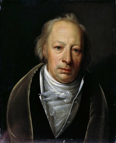Retrato de Friedrich August Wolf 1759-1824, 1823. de Johann Eduard Wolff