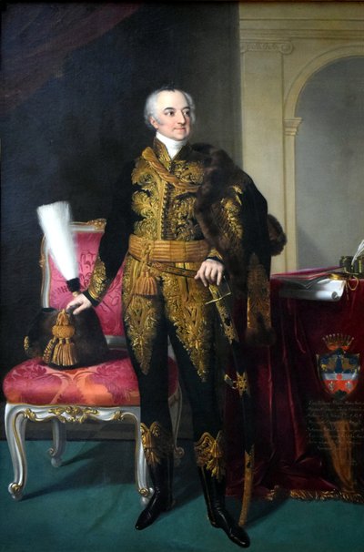 Retrato do Barão János Malonyay de Johann Ender
