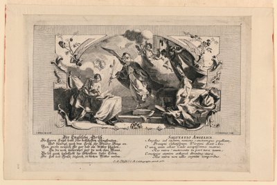 saudação angelical de Johann Evangelist Holzer