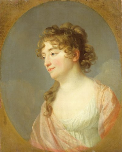 Warwoman Wilhelmine Schmidt, c. 1800 de Johann Friedrich August Tischbein