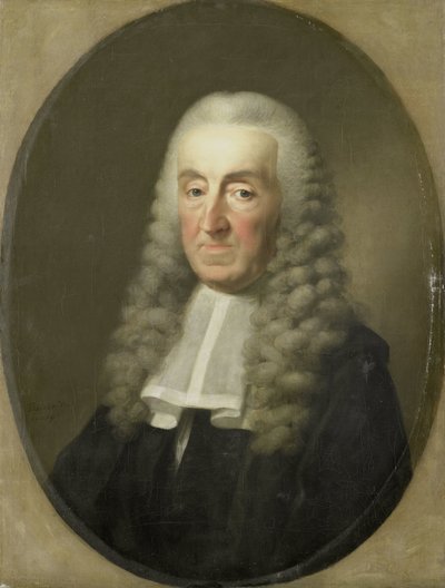 Retrato de Jan van de Poll, Burgomestre de Amesterdão de Johann Friedrich August Tischbein
