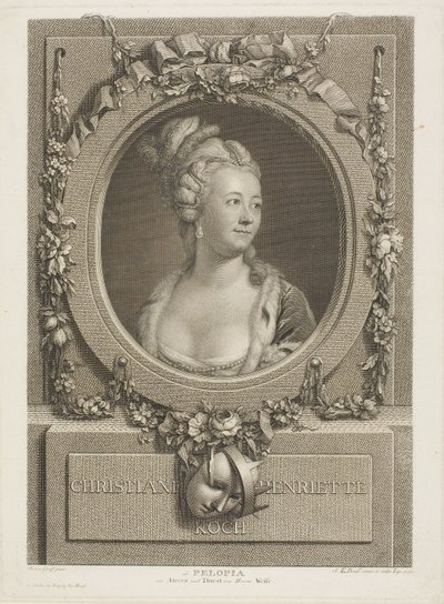 Christiane Henrietta Koch de Johann Friedrich Bause