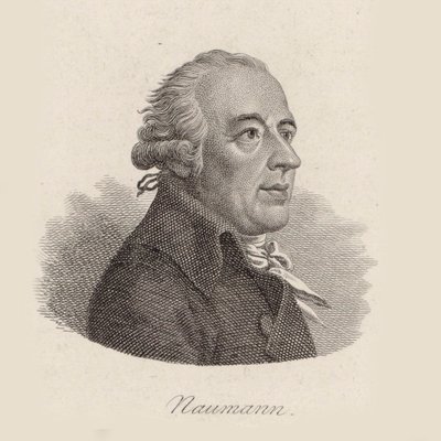 Retrato do compositor Johann Gottlieb Naumann 1741-1801. de Johann Friedrich Bolt