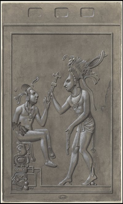 Uma coleção de obras de arte originais de Waldeck sobre a Mesoamérica, Caixa 2 de 22 de Johann Friedrich Maximilian von Waldeck