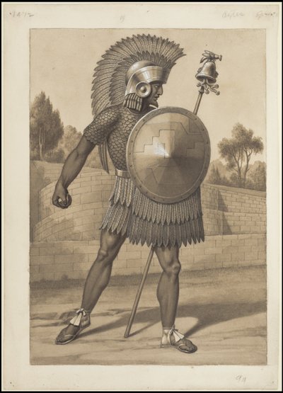 Uma coleção de obras de arte originais de Waldeck sobre a Mesoamérica, Caixa 3 de 22 de Johann Friedrich Maximilian von Waldeck