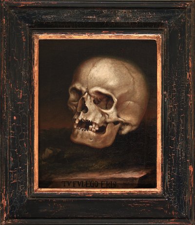 Alemão: I was you, you will be me
Latim: Tu fui, ego eris de Johann Georg Dieffenbrunner