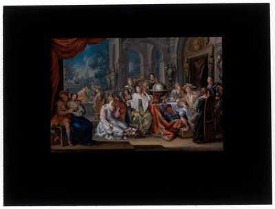 Alegoria dos Cinco Sentidos de Johann Georg Platzer