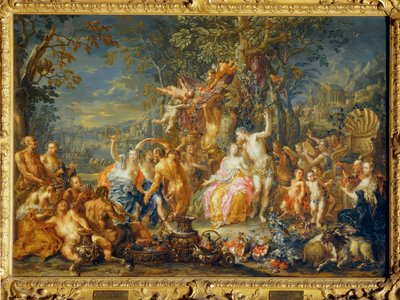 Baco e Ariadne ... de Johann Georg Platzer