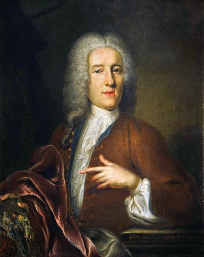 Auto-retrato, 1731. de Johann Georg Platzer