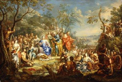 A Alimentação dos Cinco Mil, de Johann Georg Platzer