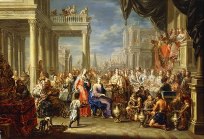 O casamento em Caná, de Johann Georg Platzer