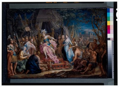 A abstinência de Scipios de Johann Georg Platzer