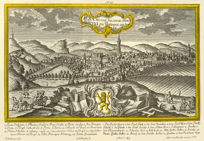Jena, c1740. de Johann Georg Ringlin