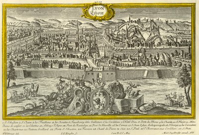 Lyon, c1740. de Johann Georg Ringlin