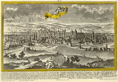 Regensburg, c1740. de Johann Georg Ringlin