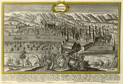 Trento, c1740. de Johann Georg Ringlin