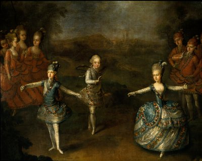 Representação do ballet le triumphe de l