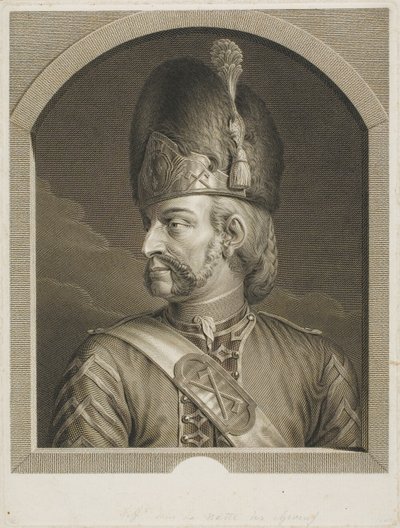 Sapper dos guardas suíços de Johann Georg Wille